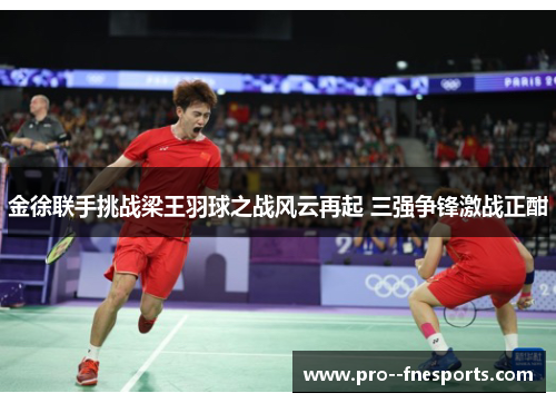金徐联手挑战梁王羽球之战风云再起 三强争锋激战正酣 金徐联手挑战梁王羽球之战风云再起 三强争锋激战正酣
